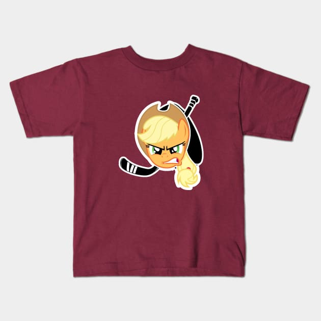 Applejack (Wolves) Kids T-Shirt by euryoky